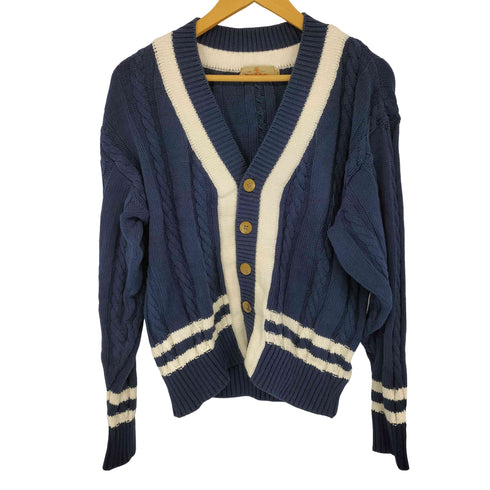 バラクータ BARACUTA ケーブルニットカーディガン メンズ JPN:L